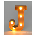 New Plastic LED Letter for Home Decoration